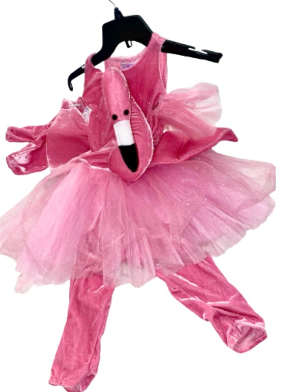 Pink Flamingo Tutu Girls Costume Size 8 Halloween